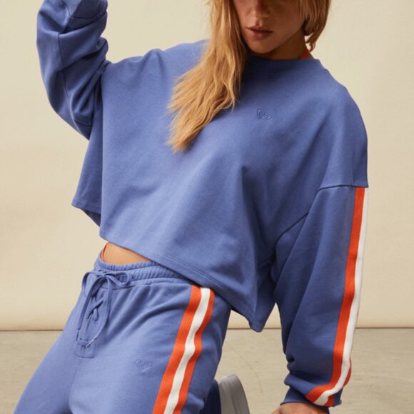 NWT Roxy Bright Lights Terry Sweatshirt - Picture 5 of 7